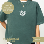 Embroidered Honeysuckle Tee